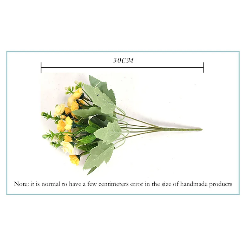 YIWAN wholesale artificial mini roses flowers silk rose for home Wedding Decoration hotel outdoor indoor