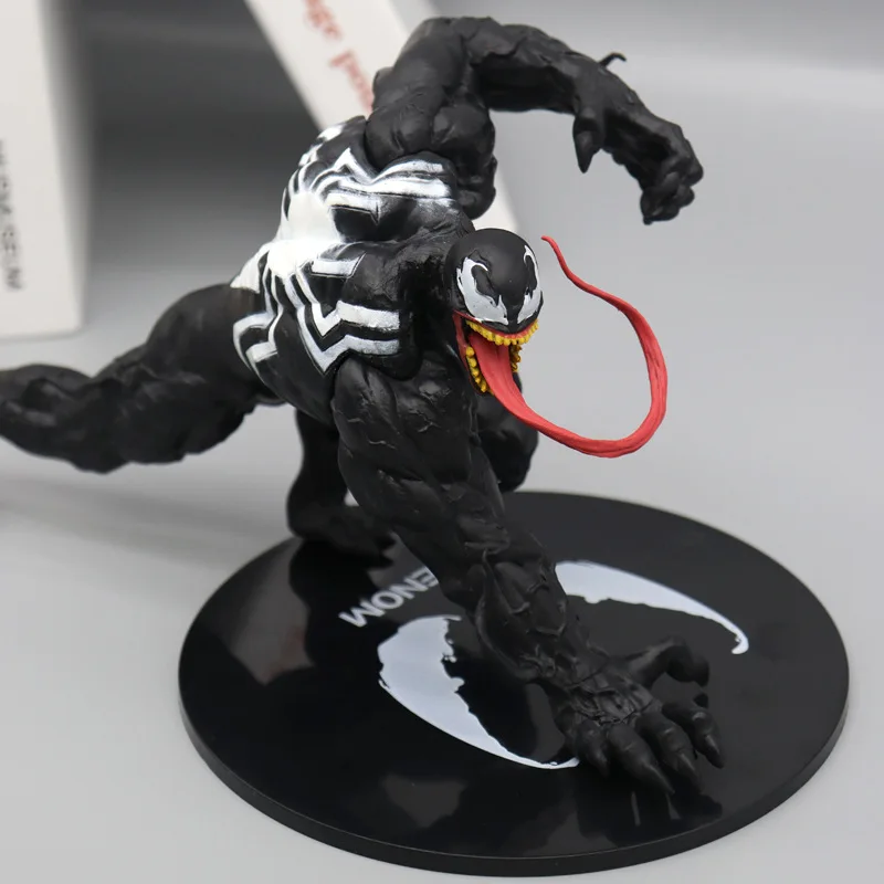 Venom SpiderMan 18cm Action Figure Posture Model Anime Decoration Collection Figurine Toy model children