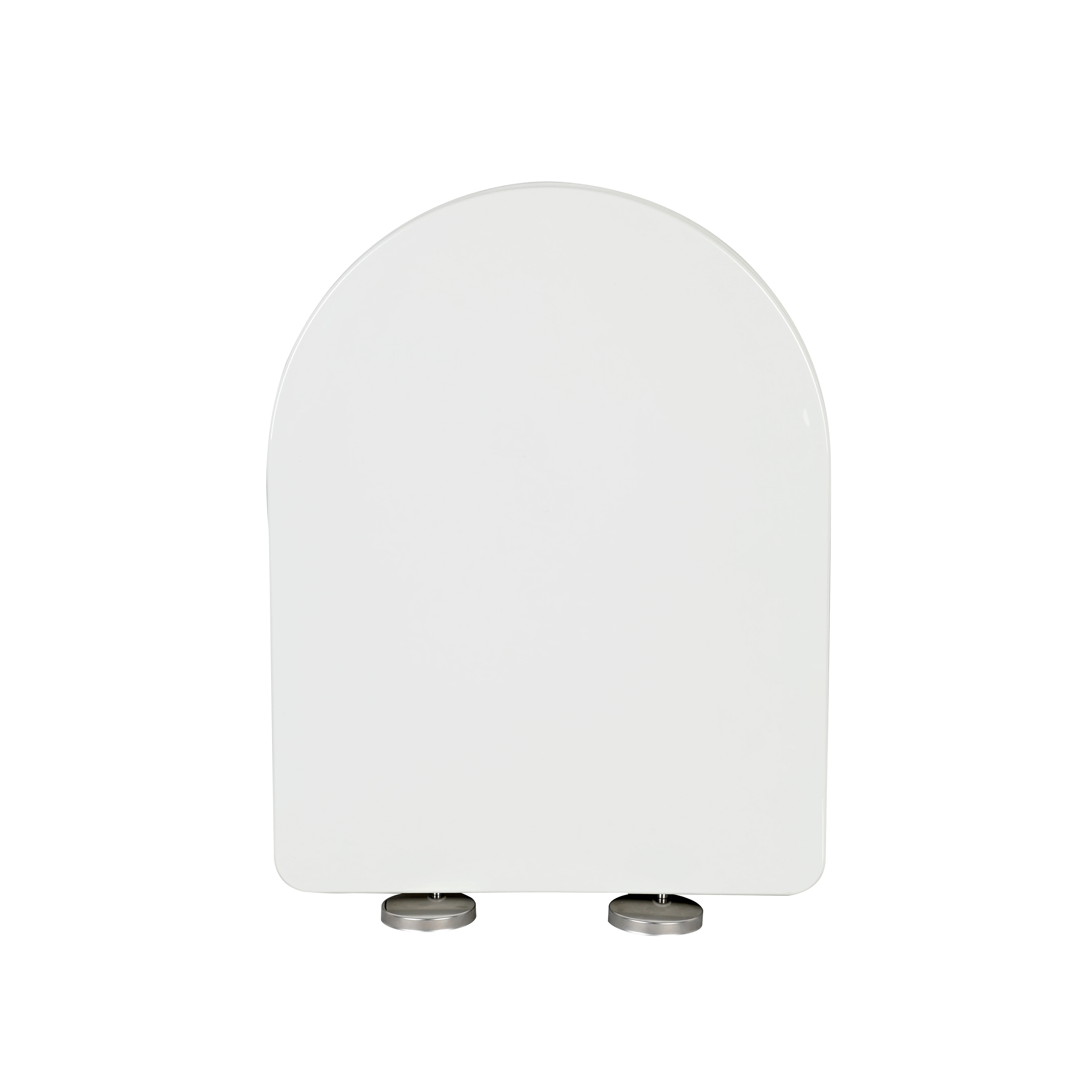 U shape PP soft close plastic toilet seat cover KJ-945 with one button quick release function toilet lid