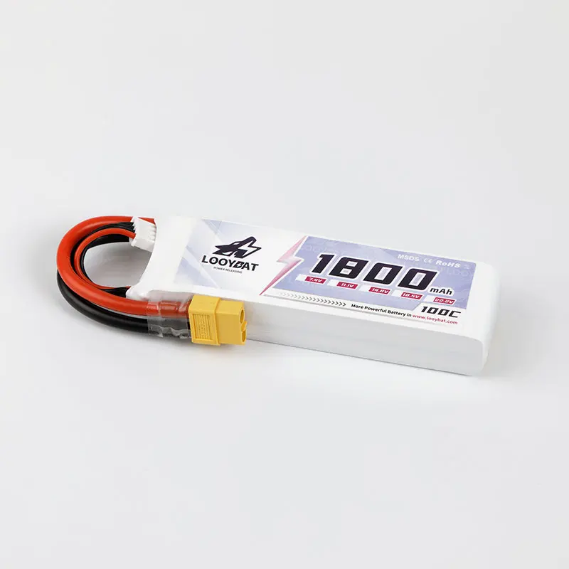 RC Hobby Professional 1800mAh 100C 120C 3S 6S 4S 14.8V 22.2V Rechargeable Lipo FPV RC Car Battery With XT60 For PFV Racing