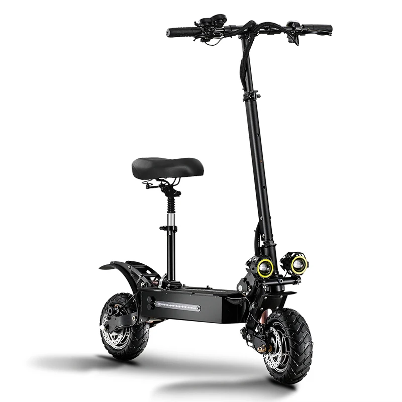BOYUEDA C6  Electric Scooter 60V 28AH battery 5600W Dual Motors Off-Road 11 Inch Tire High Speed