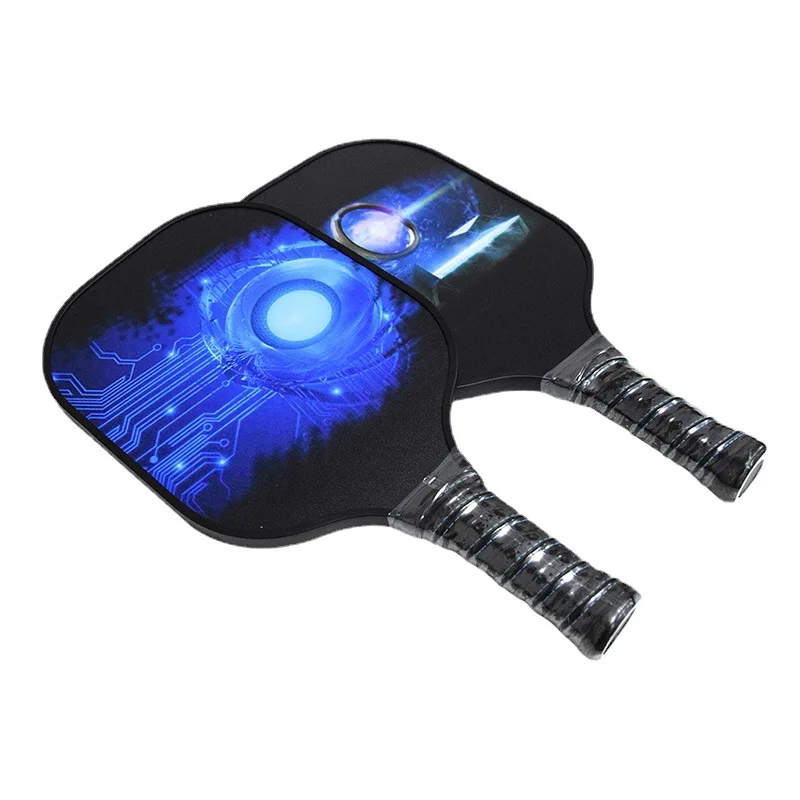 Wholesale Paddle Set High-quality PP Honeycomb Professional Carbon Fiber Pickleball Paddle  Customized