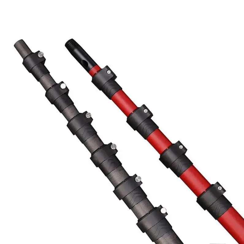 Carbon Fiber Tube Pole Rectangular Wholesale Telescoping Mast Oval Forged Eco Friendly Telescopic Pole Carbon Steel Square Tube