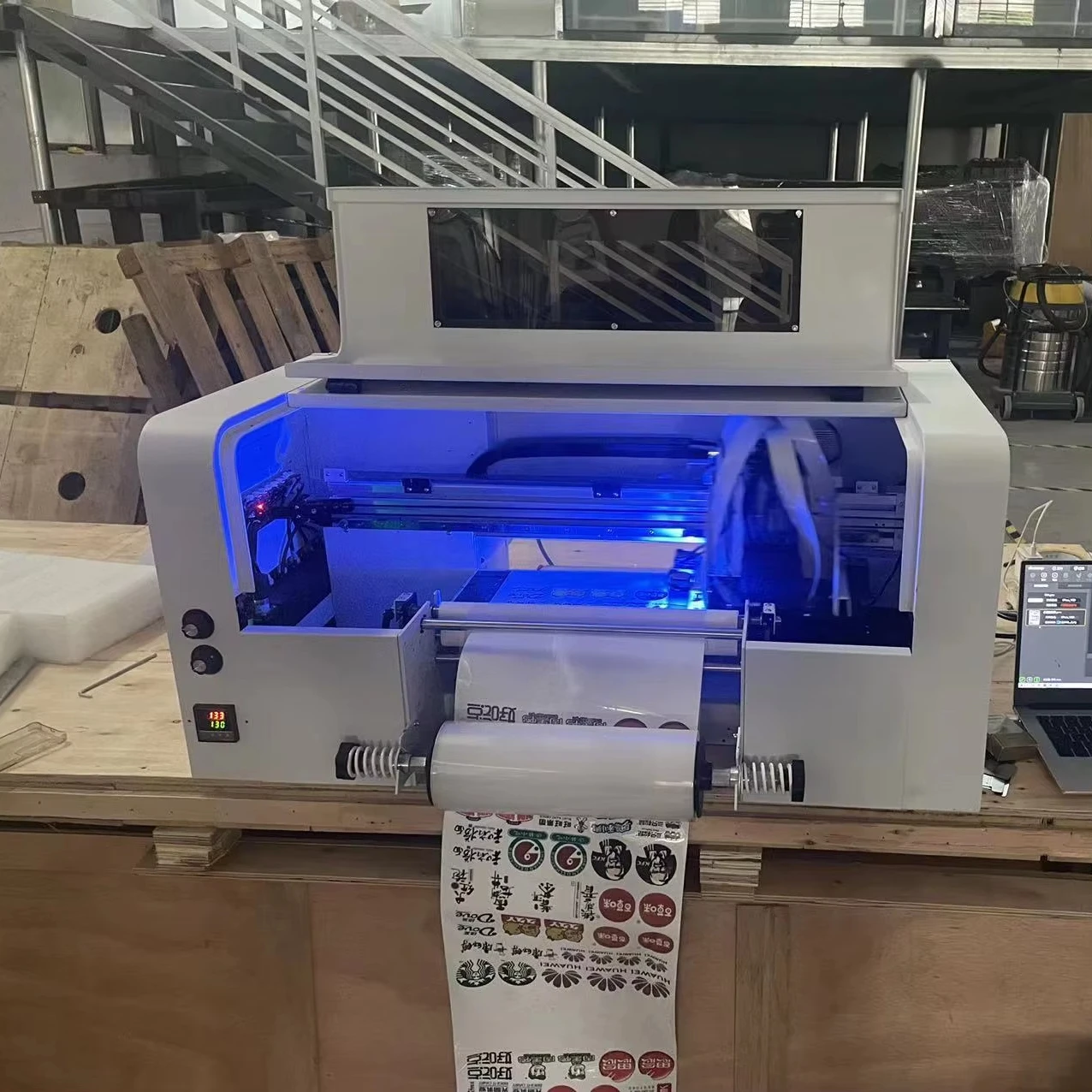 New Digital Printing Equipment for Corrugated Cardboard Carton Packaging Automatic Grade with Core Components Board Motor Engine
