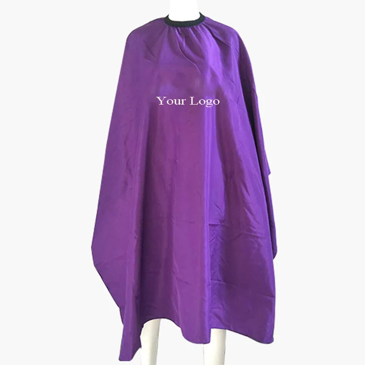 Custom Logo Printed Waterproof Hairdressing Salon Barber Cape