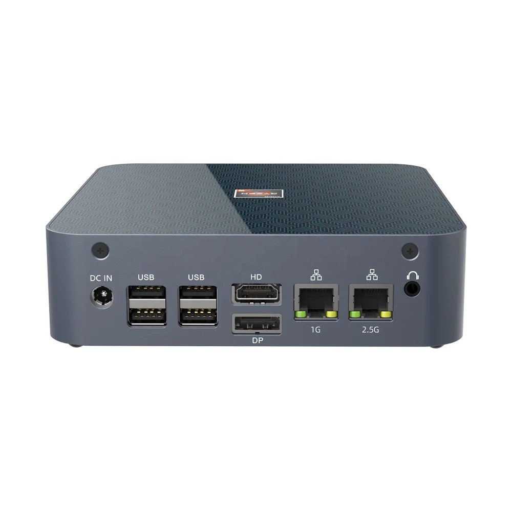 AMD R5 5500U 6-Core Mini PC 2.5G-LAN Radeon Graphics ITX Gaming Desktop Computer Barebone Win11 Linux Server 4K HTPC NUC Nettop