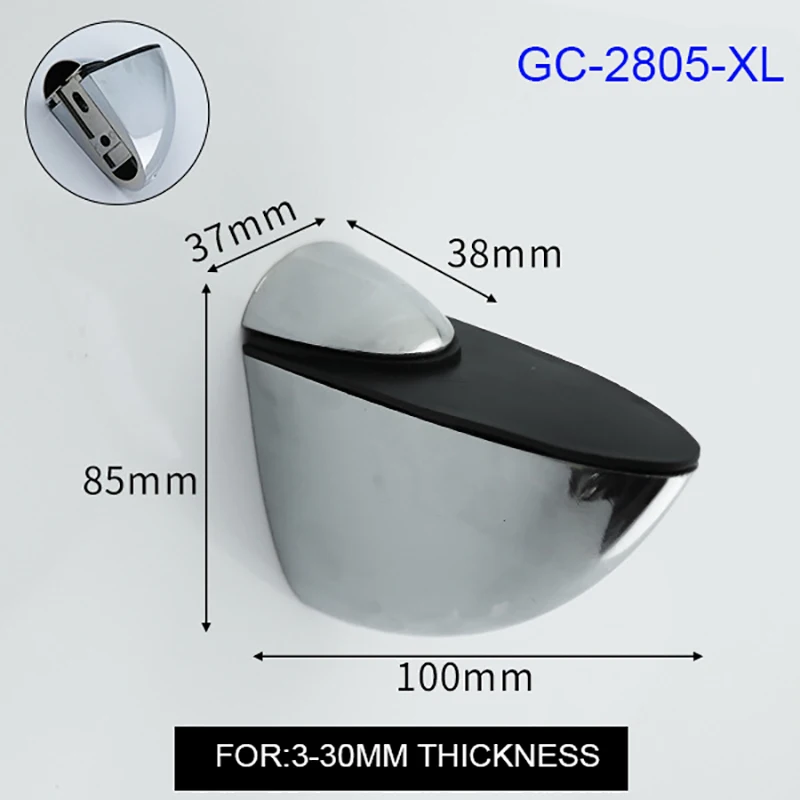 Zinc alloy material adjustable shelf bracket