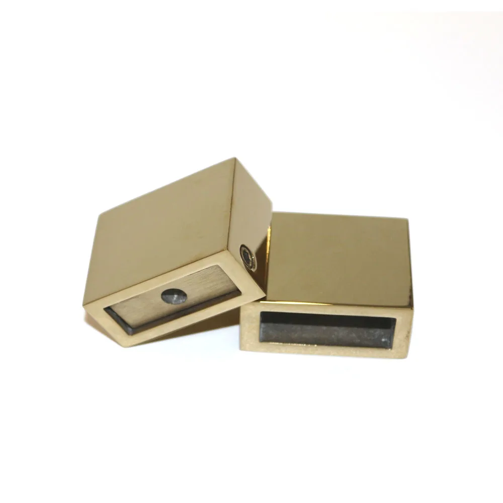 NCYINOX brushed brass gold bathroom sliding shower room glass door fitting hardware system kits accessories