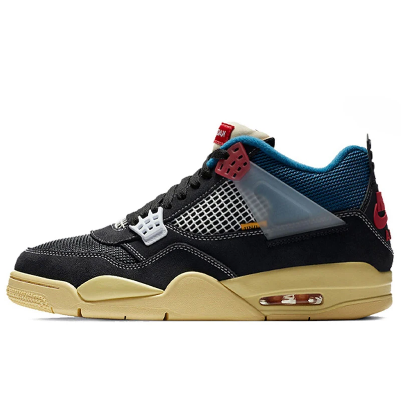  2021 zapatillas deporte Трэвиса TS x Воздуха AJ4 1s SP высокие мужские баскетбольные кроссовки для мужчин и женщин; 1 стиле ретро AJ1 2 цветные резиновые сапоги