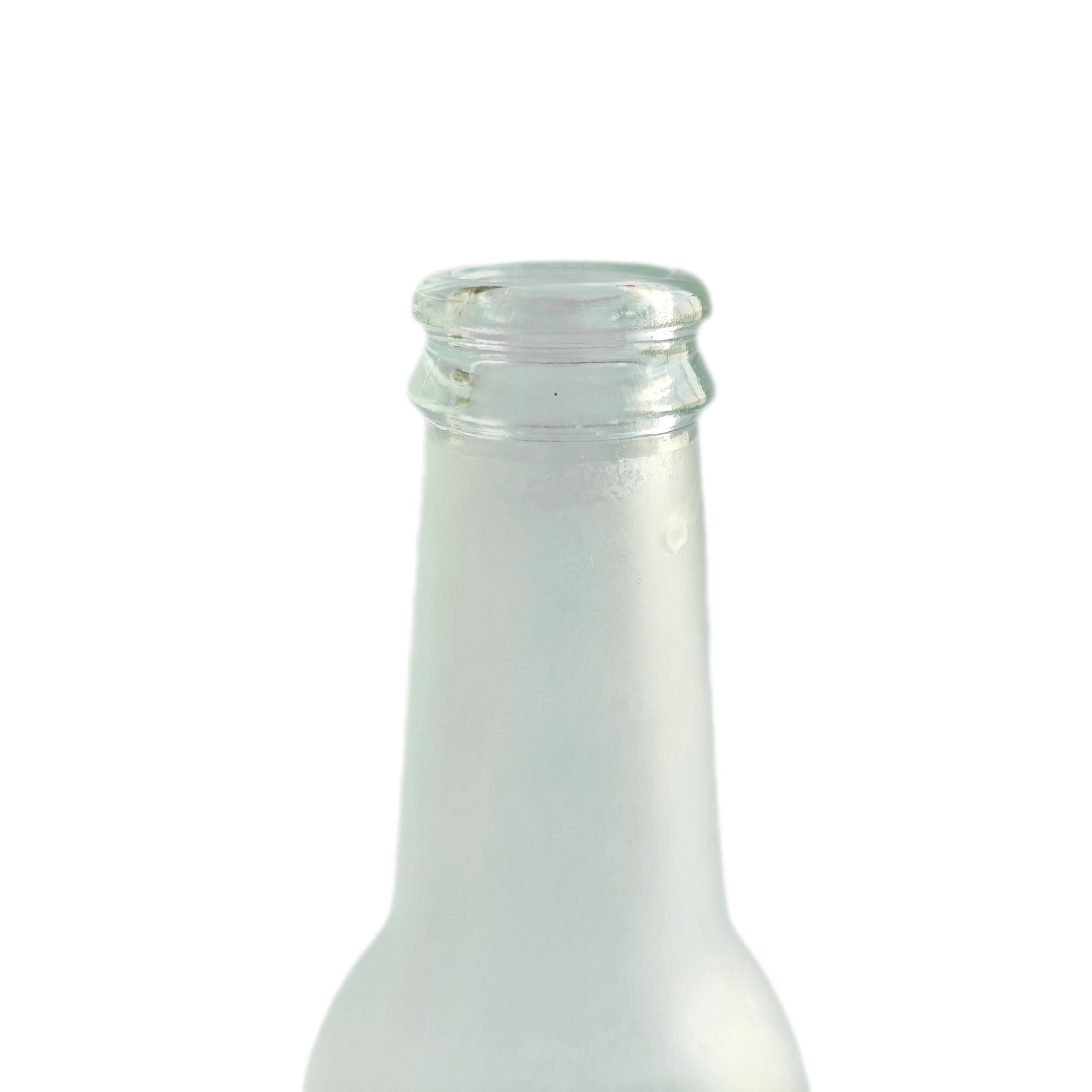 Wholesale Cheap Stock 275ml Clear Frosted Breezer Beverage Cocktail Liquor Spirit Glass Bottle For Carbonated Drinks