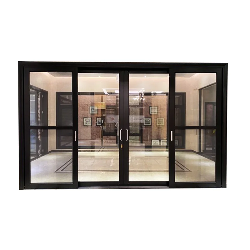 Lowest price exterior gate door custom style solid frame bedroom security door
