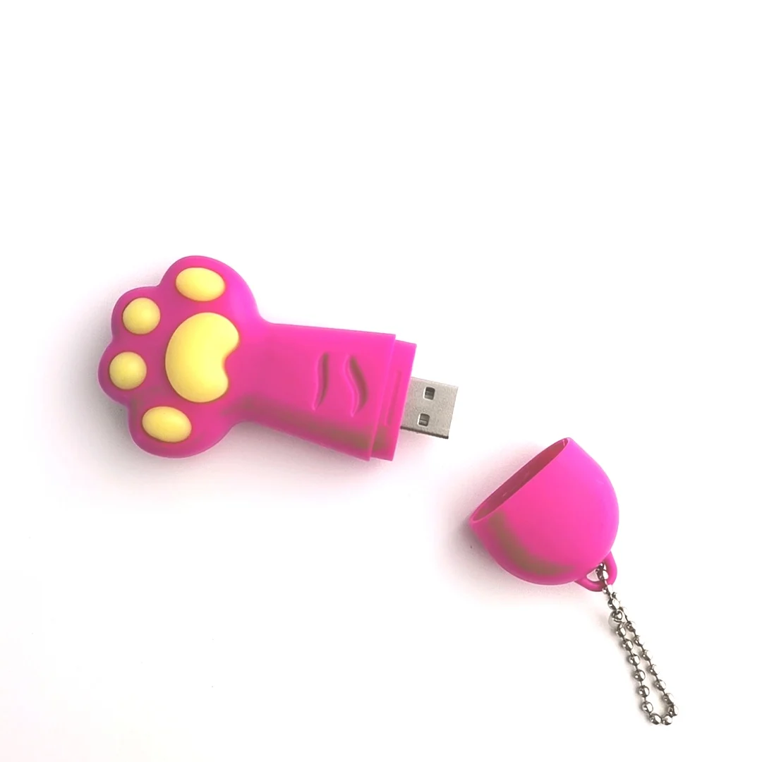 Милый лазерная указка кошка игрушка Paw луч USB зарядка для тренировки кошки Chaser игрушки