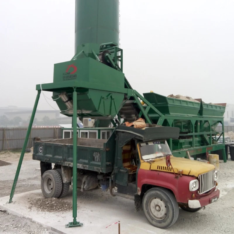 300t/h mobile stabilized road base soil mixing plant from china factory