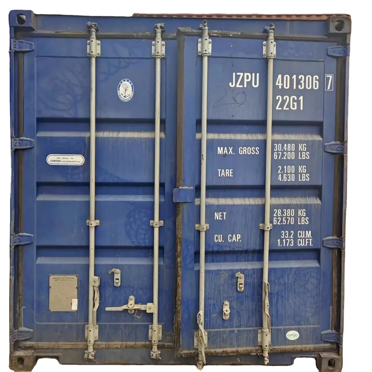 NEW Stock for Sale ISO Sea Transportation Marine Standard 6m 20 Feet Length Dry Cargo 20ft