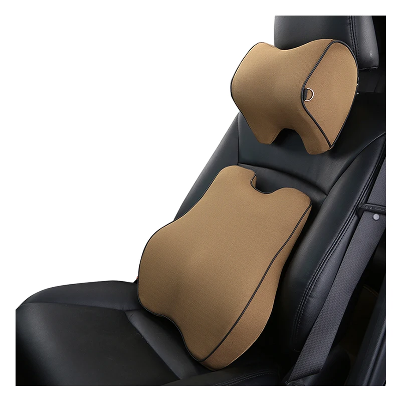 factory supplied universal Breathable high quality Adjustable Memory foam car headrest