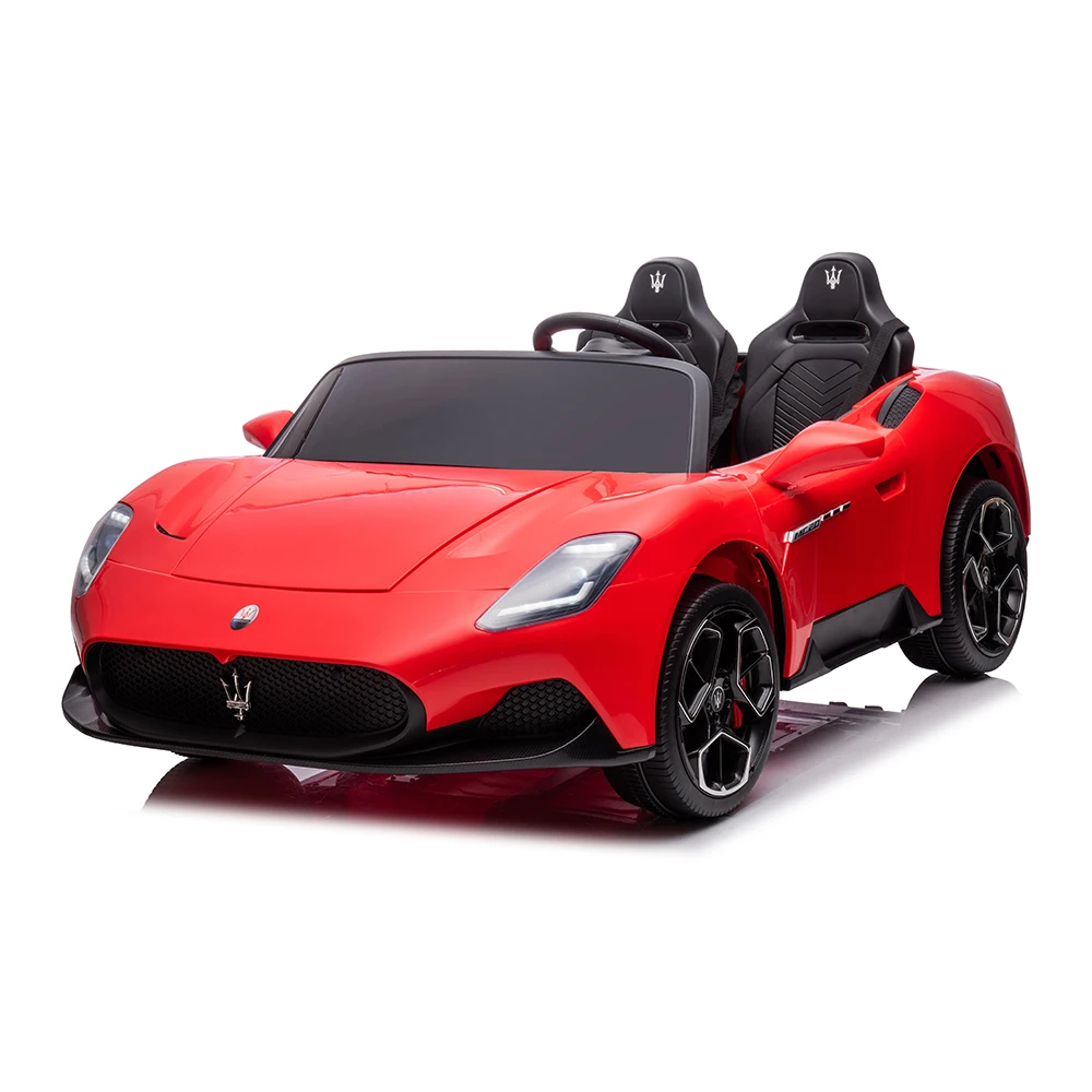 Hot Selling Maserati 12V Electric Ride-On car for kids Oversized Kids Toy with Battery Power big Wheel Size Popular Gift