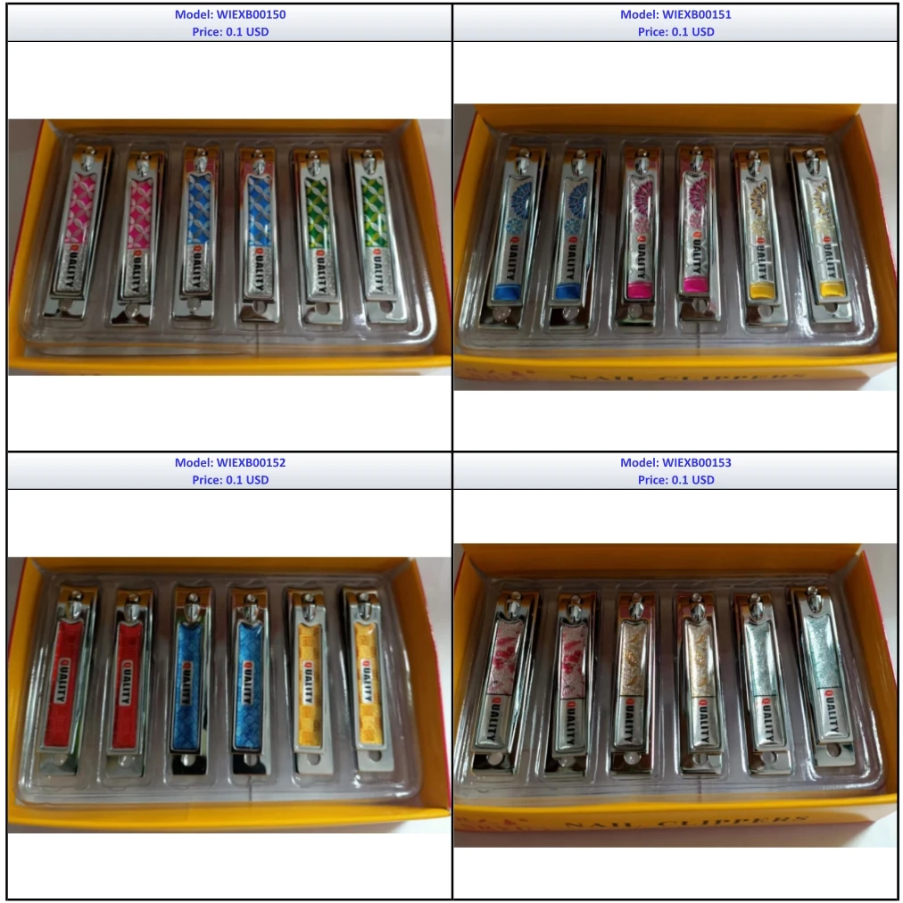 Nail Cutter Wholesale Best Gift Stainless Steel Wide Jaw Opening Finger Nail Clipper With File Manicure Pedicure Set Kit