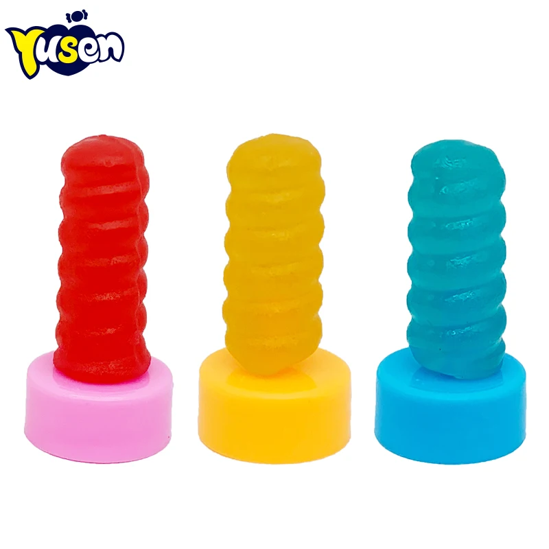 OEM Funny Cartoon Pattern Hard Plastic Clap hands candy Toy Lollipop for Kids  Children Halal Certified Toys Sets