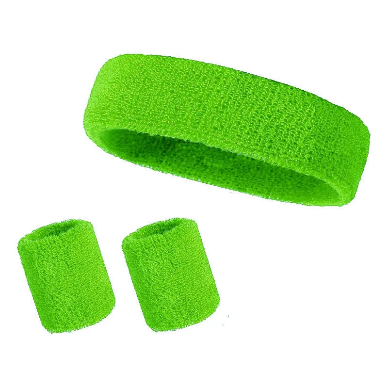 Wholesale 3 Pieces Sports Wristband Headband For Women Men