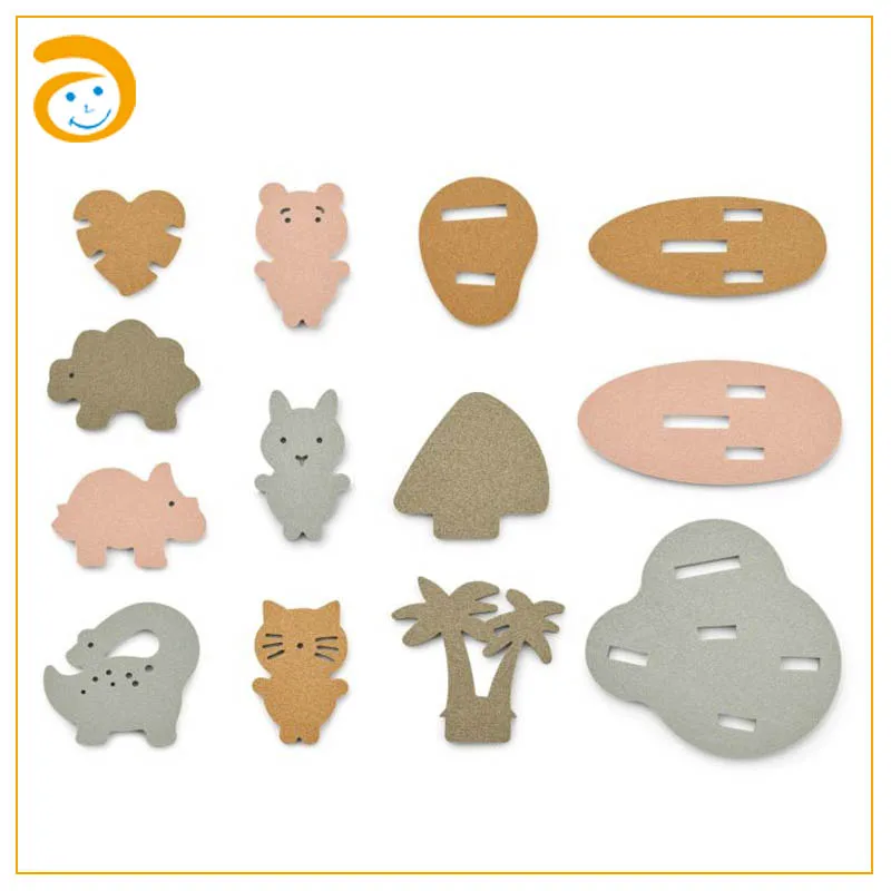 New design dinosaur puzzles lovely eva animal bath toy for kids