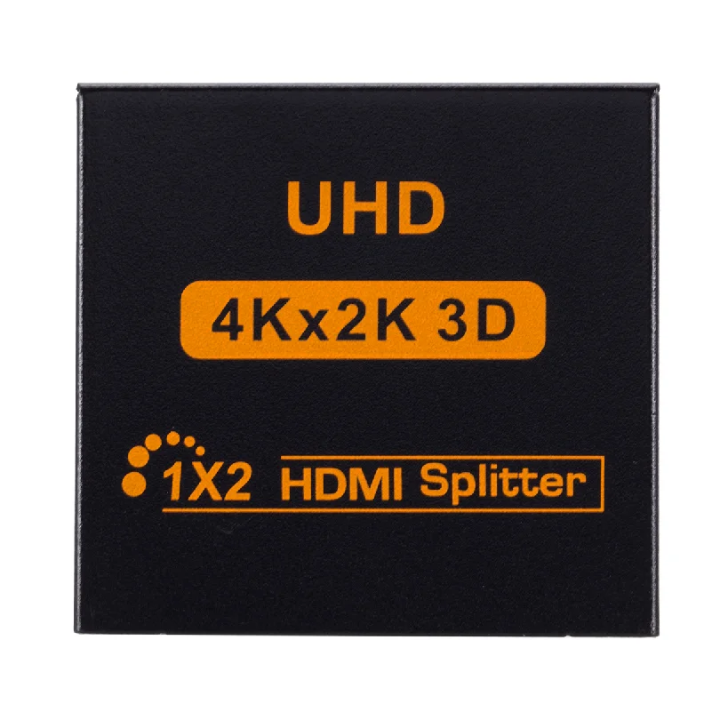 high quality HDMI 2/4 Ports 1x2  1X4Powered Splitter Certified for Ultra HD 4Kx2K Full HD 1080P 3D HDMI Adapter