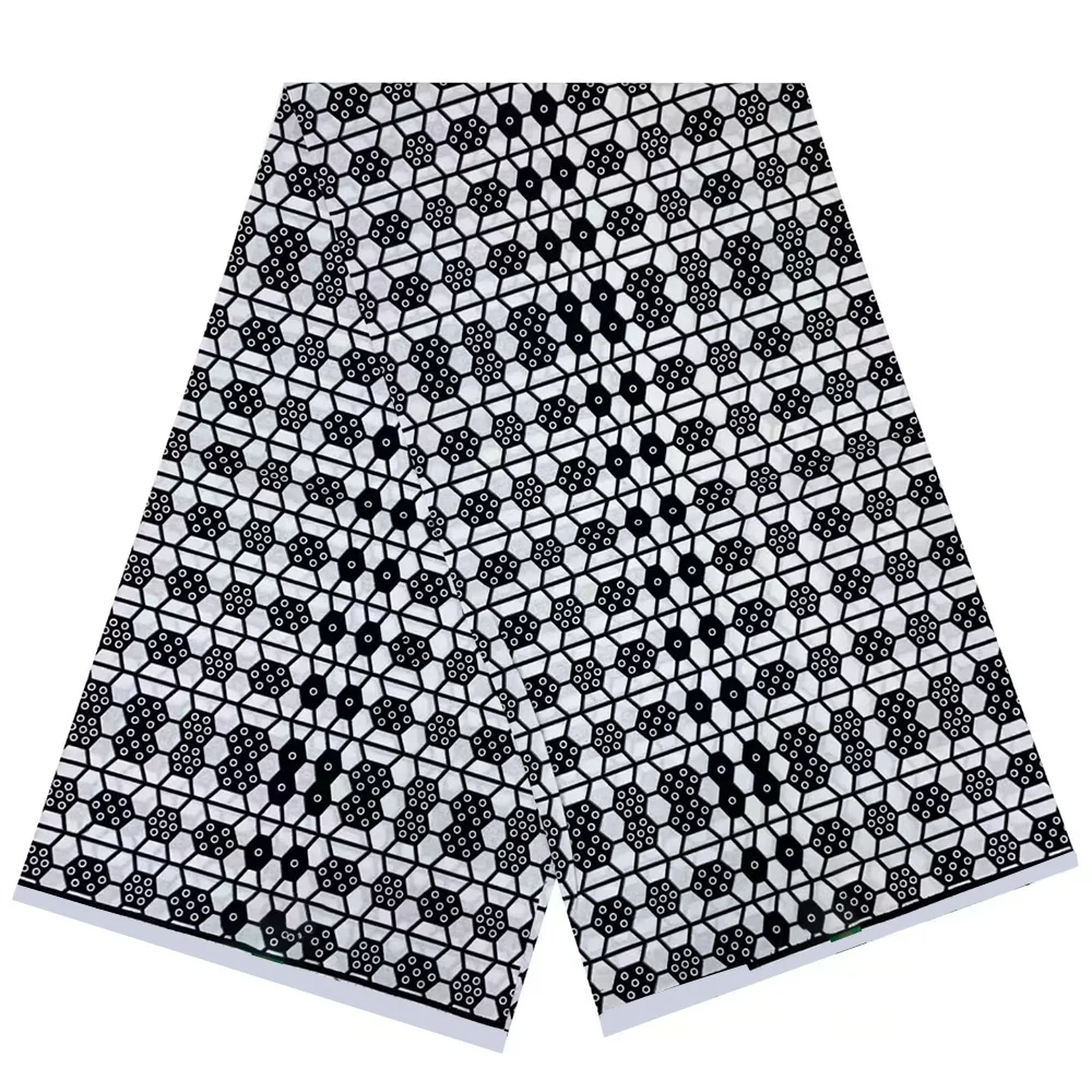 Factory Supply African Loincloth 100% Cotton Original Ankara African Fabrics Tissu African Super Real Wax Printed Fabric