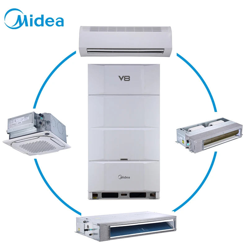 Midea 10HP Kanion air Conditioner Inverter Vrf air Conditioning With Wired Controller for Hotel