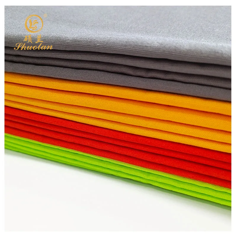 Cotton MIX Blended Fabric for Garments Wear Hot Sales Woven High QUALITY Skin Friendly Plain DYED Customized Nylon Spandex