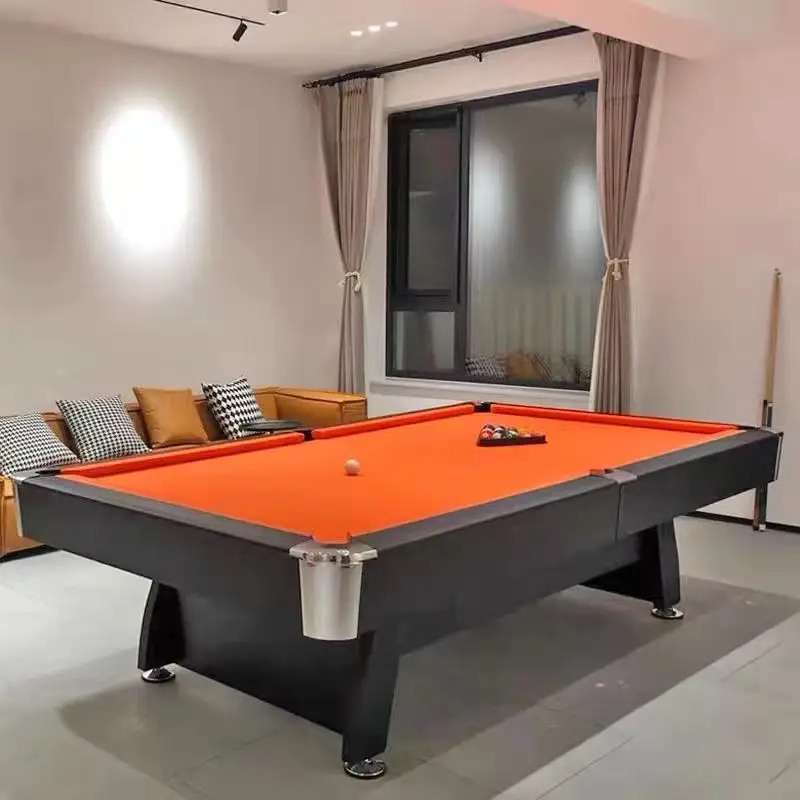 Best Quality Billiard Table Outdoor Widely Used Pool Table Combo Leisure Indoor Flying Star 7ft/8ft/9ft Leather Cn;gua Unisex Fs