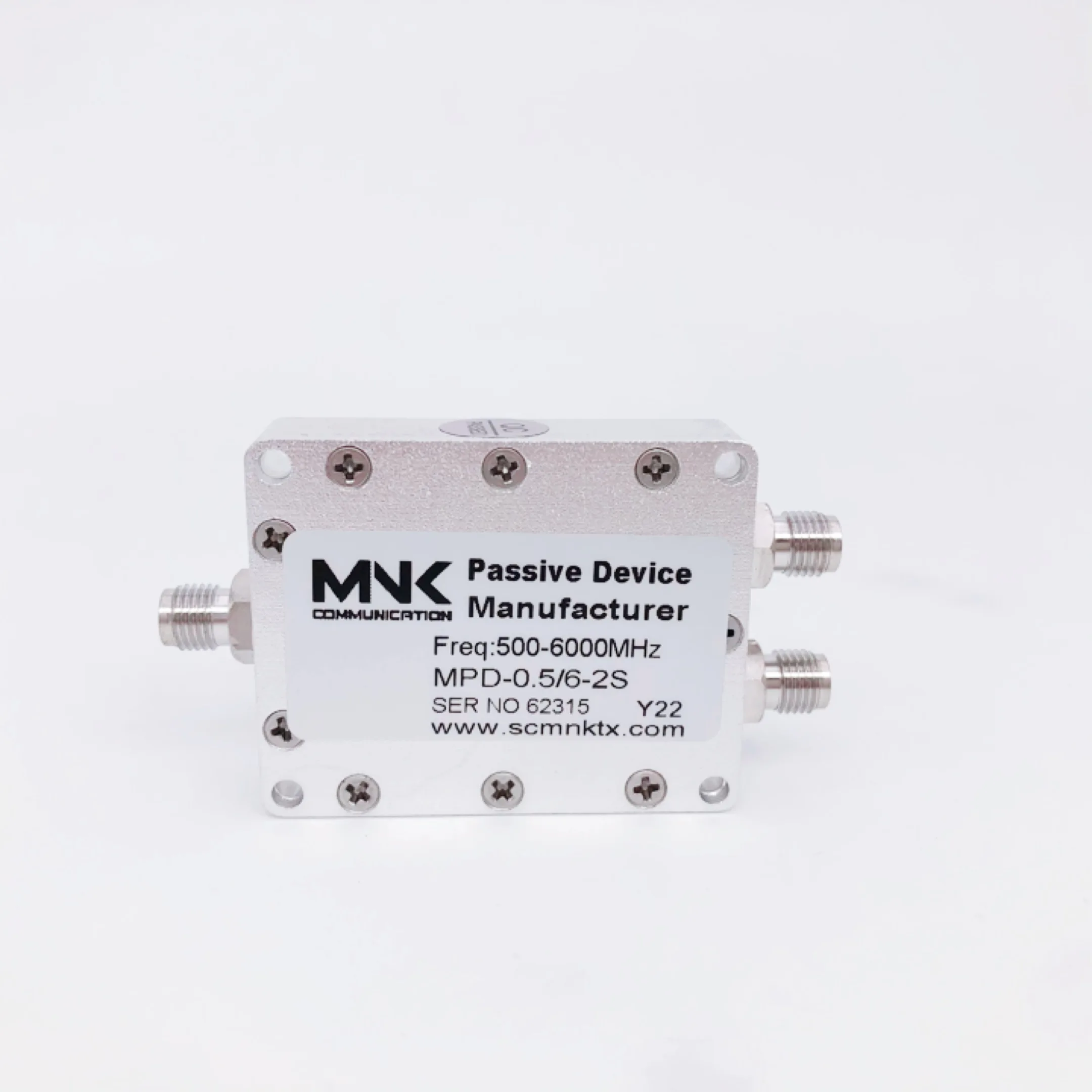 Hot SMA-F 500-6000MHz 2 Way power divider microstrip Wilkinson Splitter Factory direct