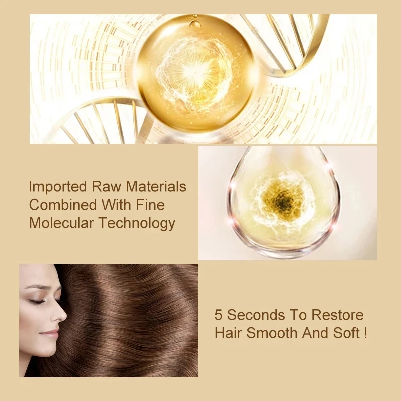 Custom OEM  Logo Hair Mask Deep Repair Hair Treatment Mask For Dry Frizzy Damaged Hair