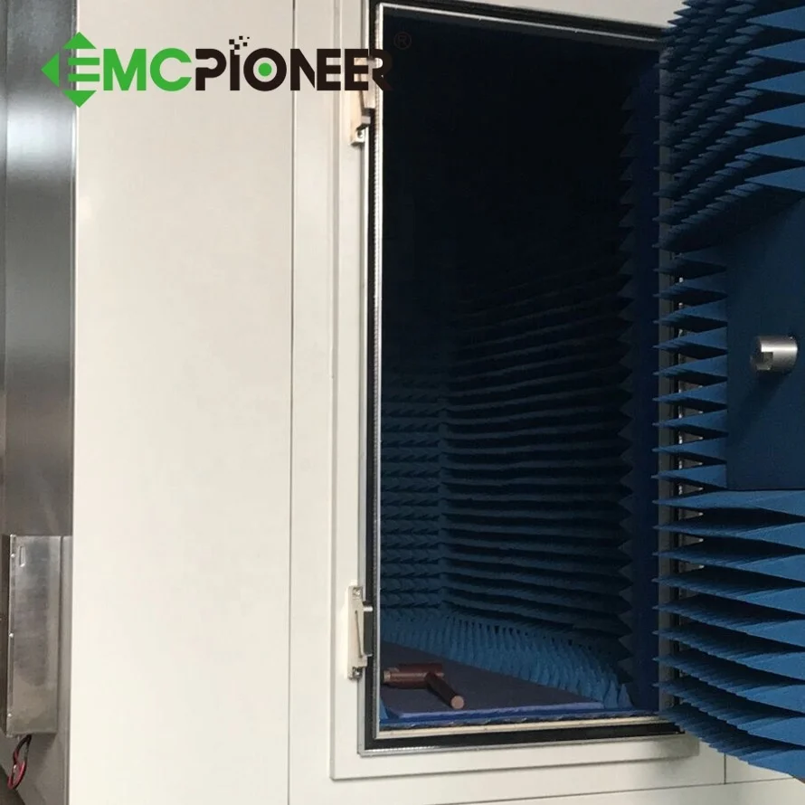 EMCPIONEER anechoic chamber room used for radiated radio disturbance