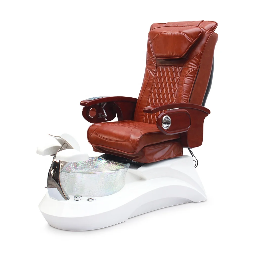 Wholesale Cheap Price Modern Luxury Beauty Nail Salon Furniture Electric Pipeless Whirlpool Foot Spa Massage Pedicure Chair