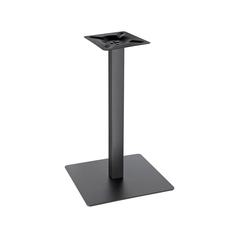 bar steel black foshan pedestal restaurant metal coffee dining table legs base for granite tops