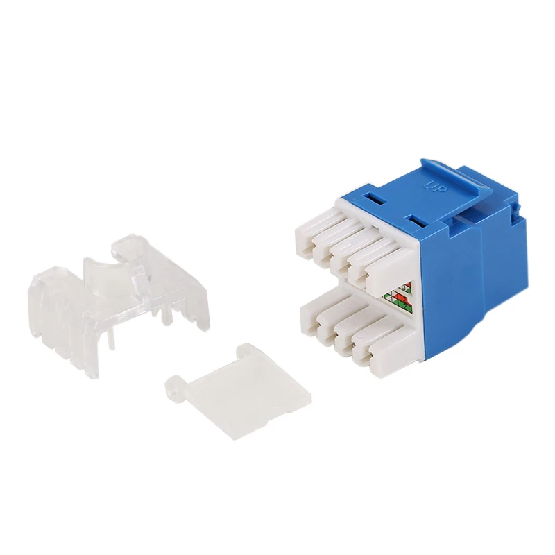 Заводской соединитель сетевой Ethernet pass fluke AMP интерфейс 180 градусов RJ45 jack cat6 модуль cat5e keystone