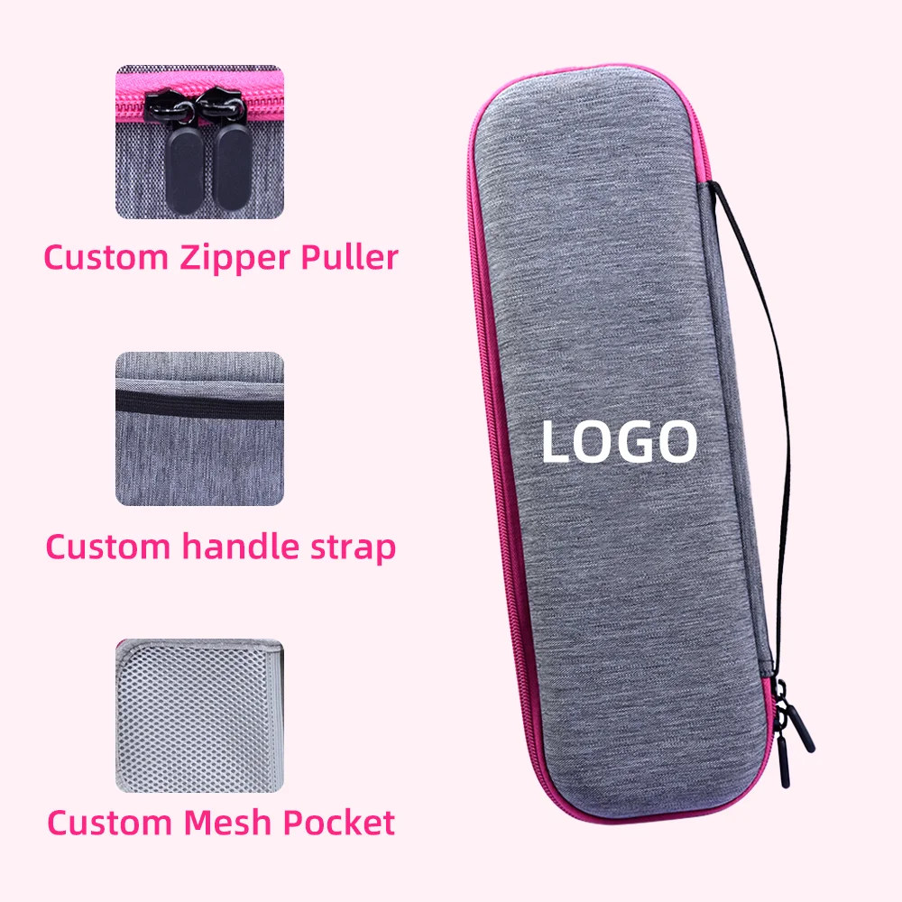 Brilliant Custom Hot-air Comb Travel Eva Carrying Case Portable EVA Hard Shell Storage Case for One Step Hair Dryer Brush