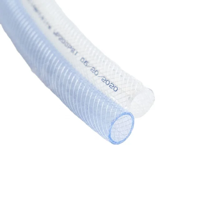 Enhanced circulation hose PVC Fiber Reinforced Hose with food grade transparent hose for air conditioning drainage