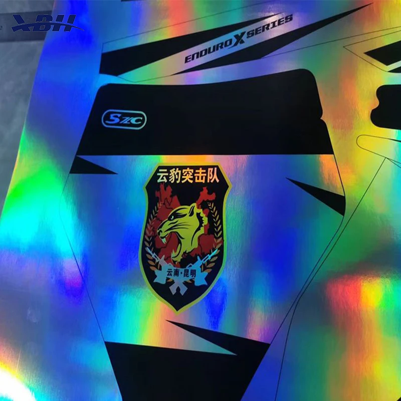 Wholesale Printable Holographic Chrome Laser Advertising Vinyl Wall Car Wrapping Film