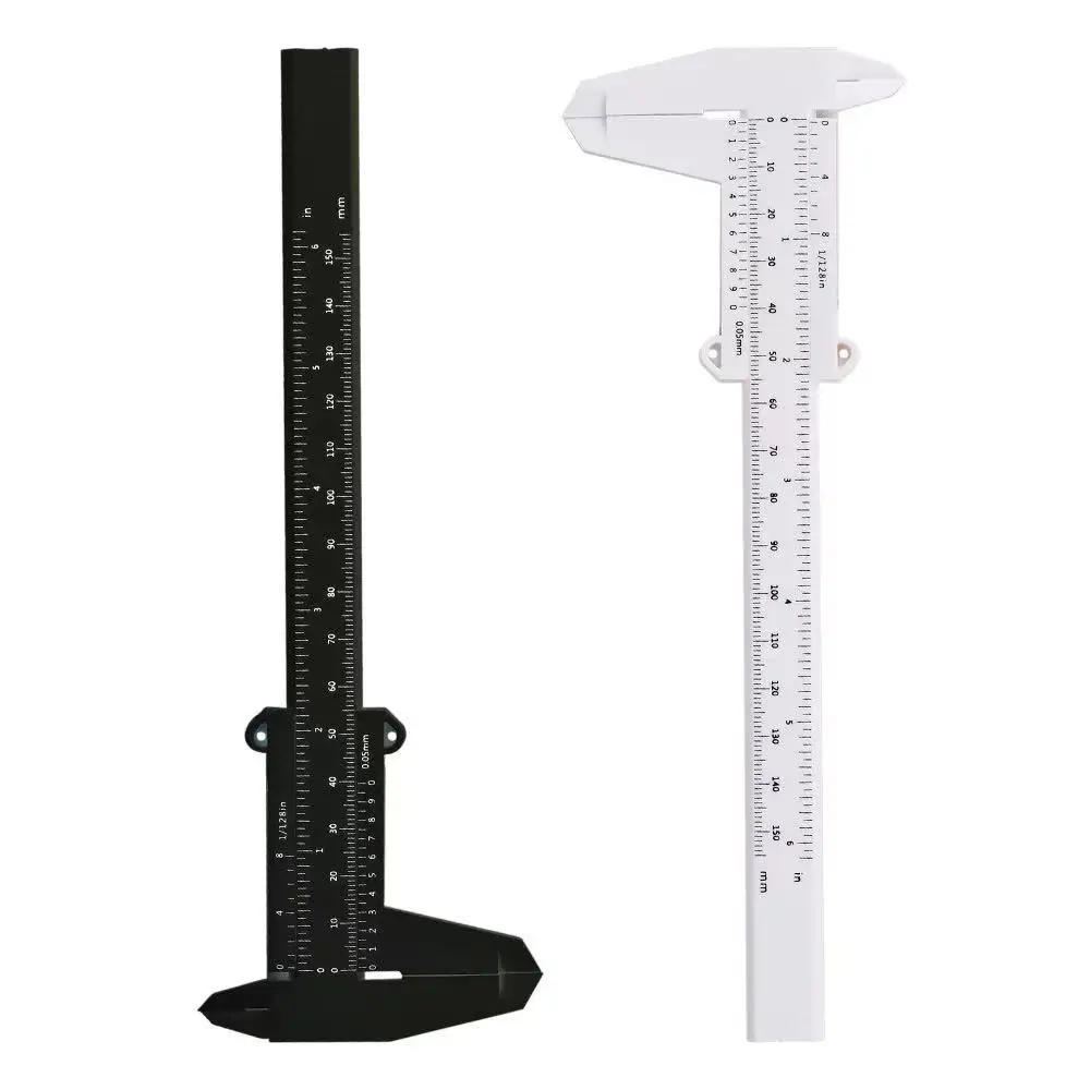 Eyebrow Mapping Ruler Semi Eyebrow Eyeliner Makeup Pen Permanent Microblading Measuring Ruler Tattoo Kit Plastic Calipers