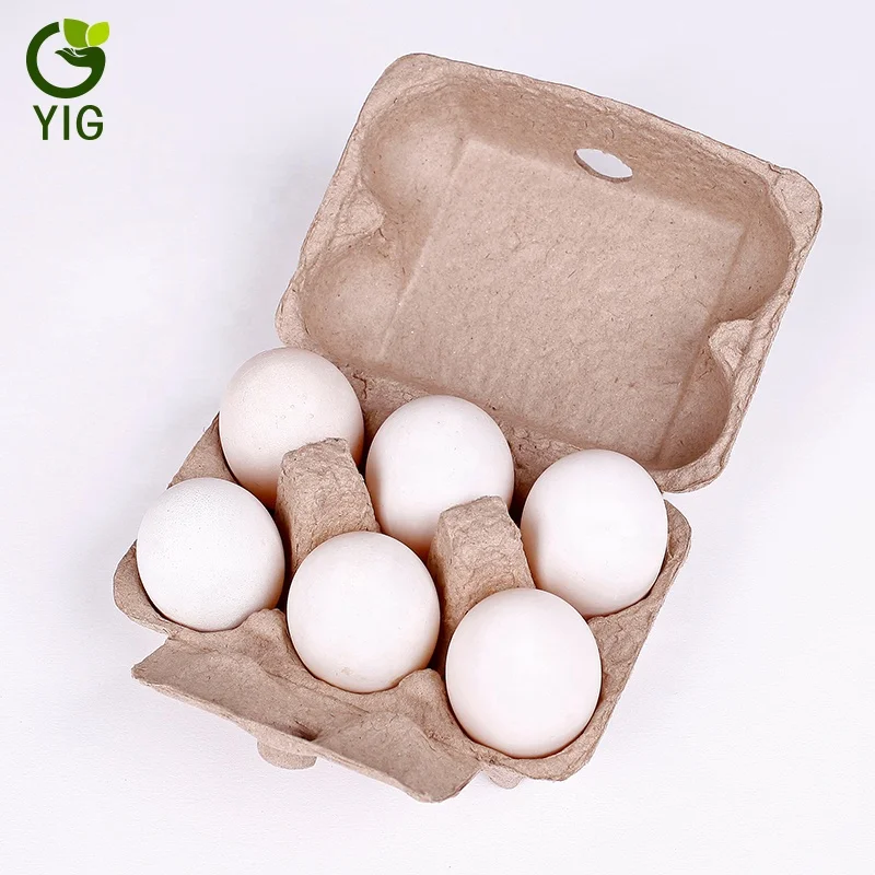 
Custom molded paper egg carton 12 egg box/cartons packing 