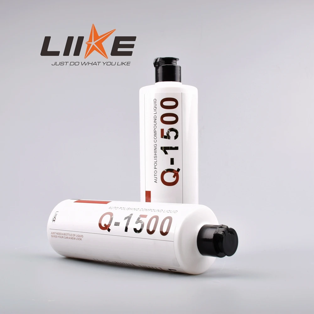 Q-1500Car care rubbing compound  liquid for DA polisher