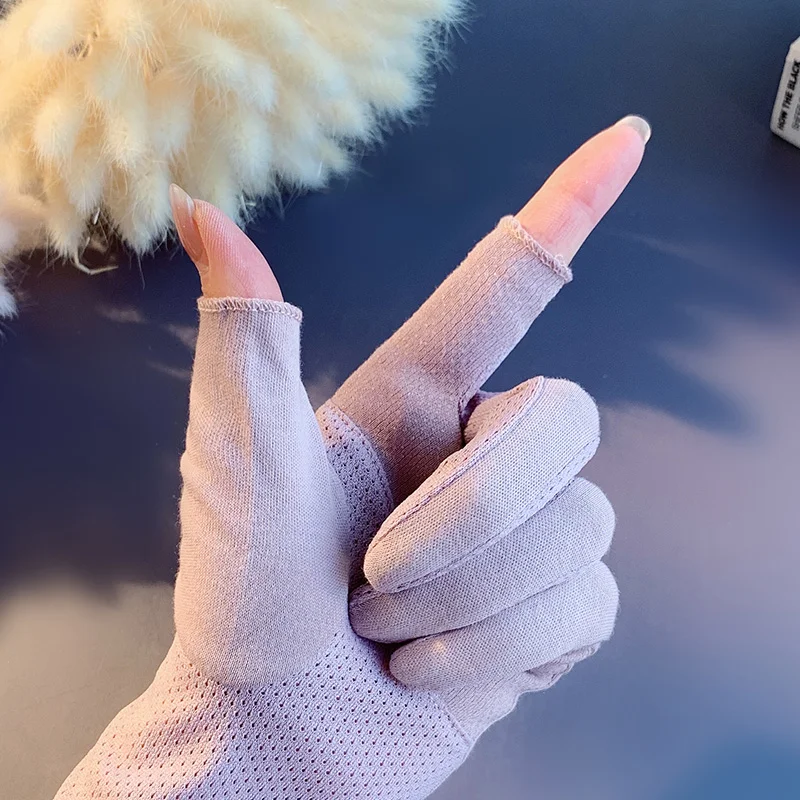 Best sale new style gloves two fingers fitness women gloves