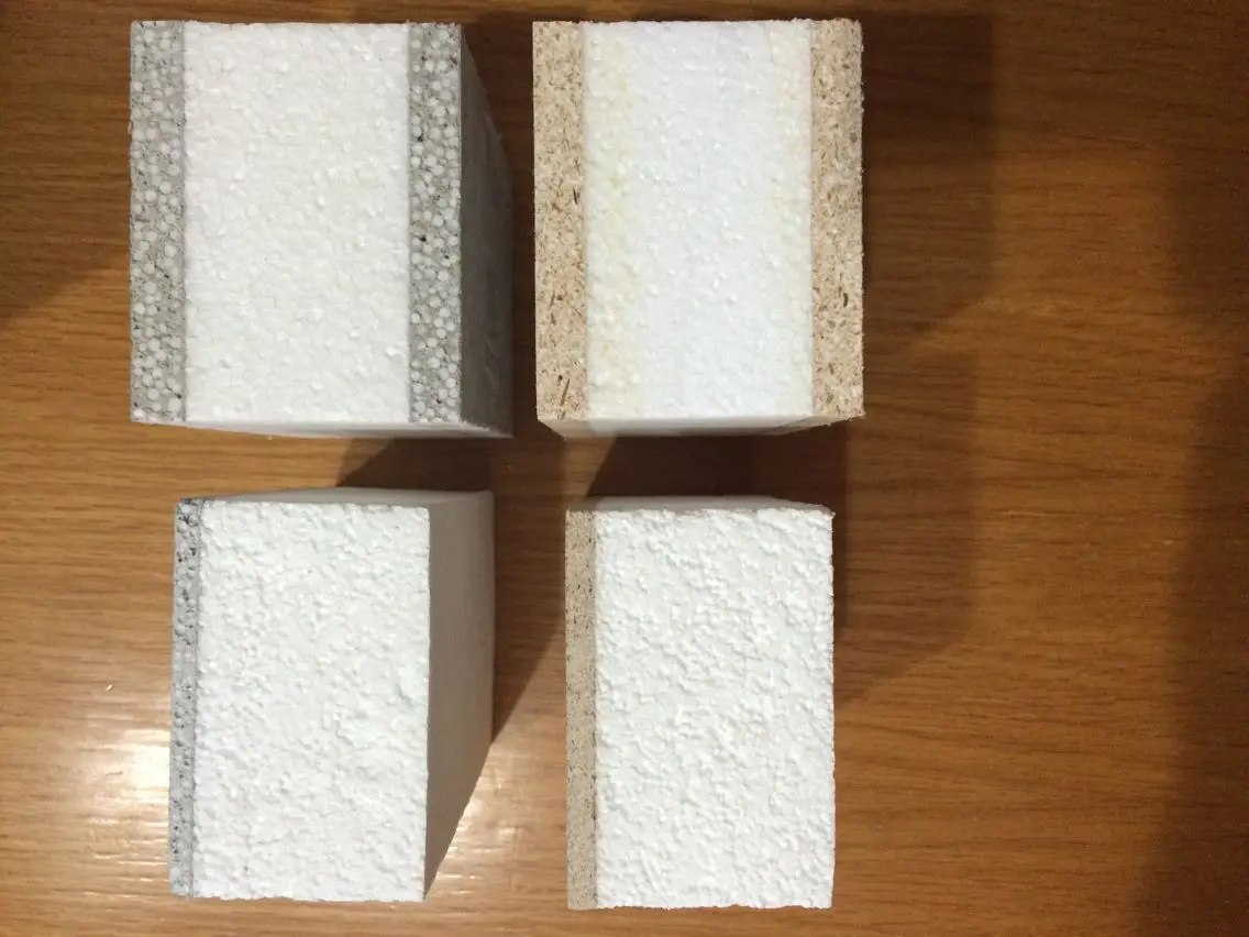 Lightweight fireproof fiber cement insulated panels for exterior wall sound insulation eps cement sandwich panels for villa