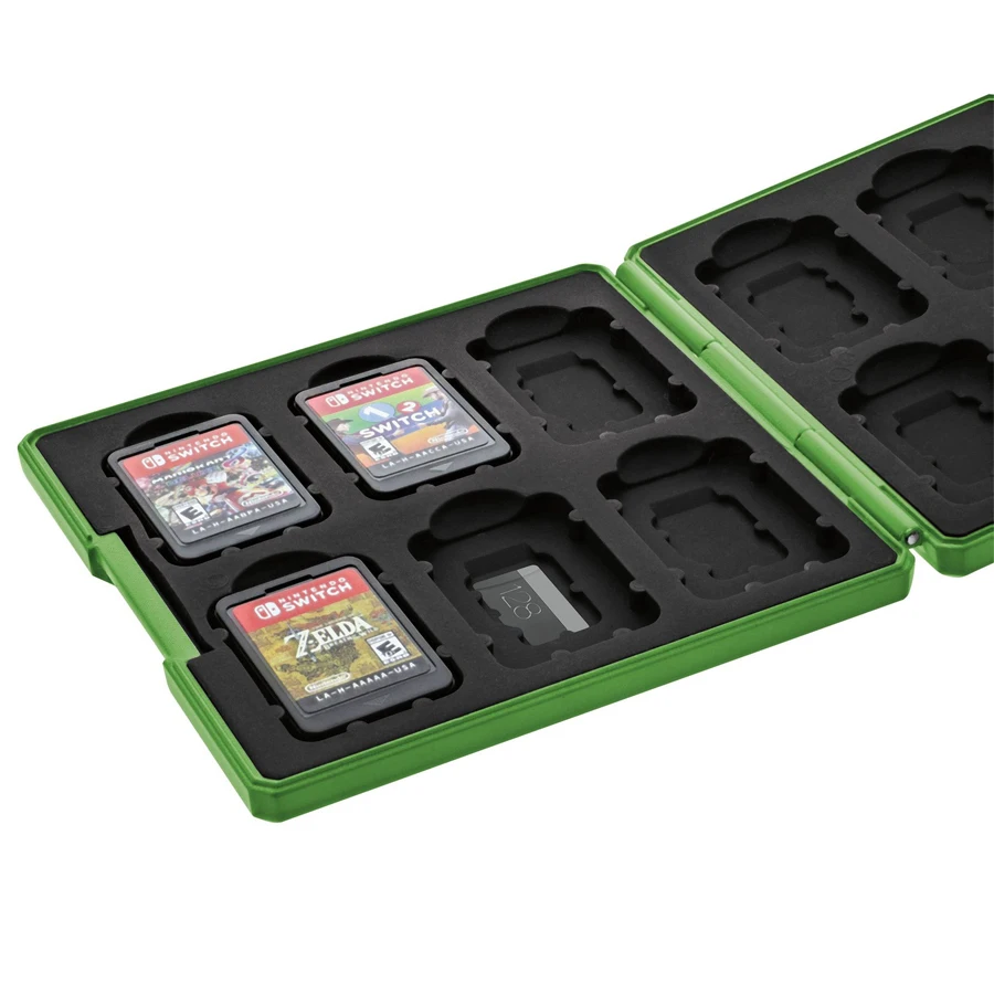 Portable Game Card Storage Case for Nintendo Switch Holder Shell Box with 12 Slots NS OLED