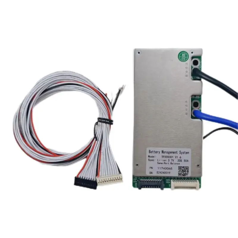 JBD-TP20S001 Jiabaida 16s 17s 20s баланс BMS 16-20S 30A 40A 50A 60A литий-ионная литиевая батарея Lifepo4 48V 60V 72V NTC TP20S001