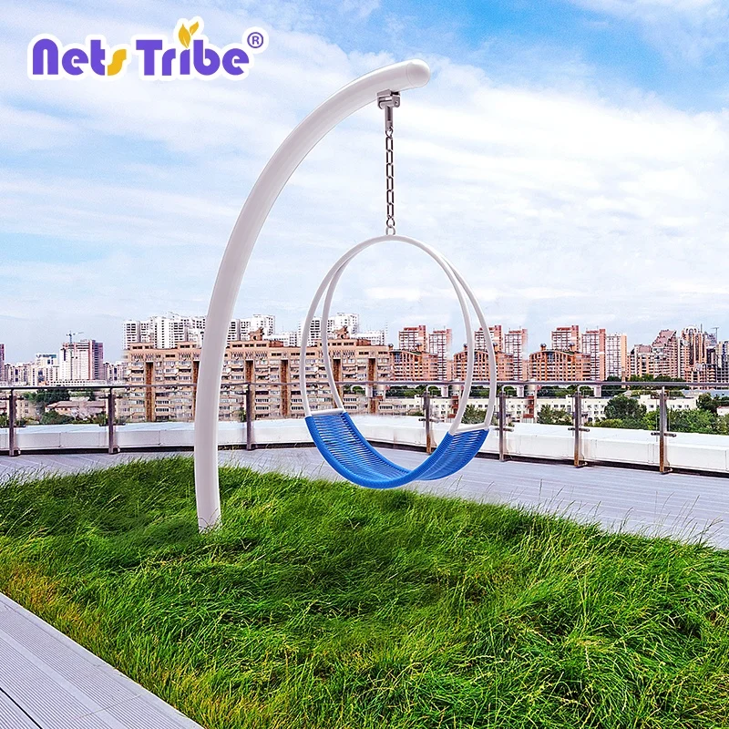 Kids outdoor swing for children outdoor playground equipment and landscape equipment