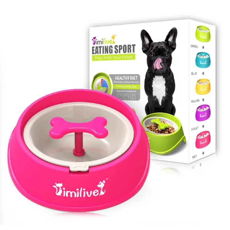 High quality melamine dog food bowl luxury pet bowls large water with cat