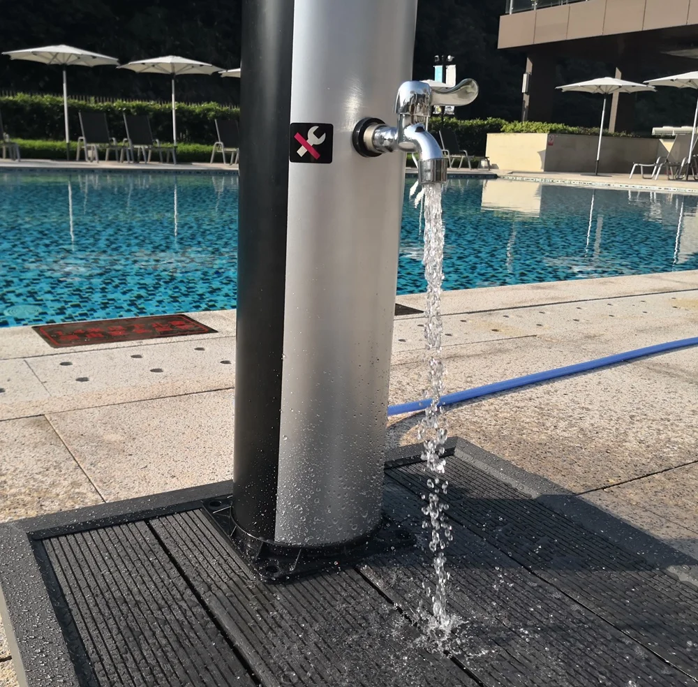 
40 liter solar shower for garden outdoor swimming pool 