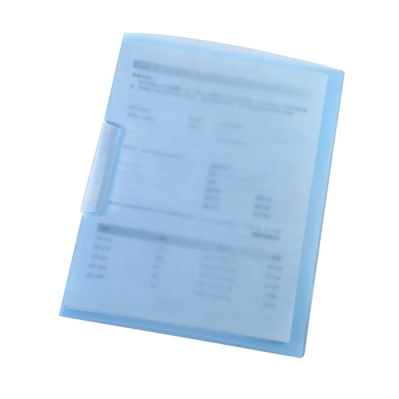 
Professional Customized Company Wholesale A4 Administrative Pp Folder 