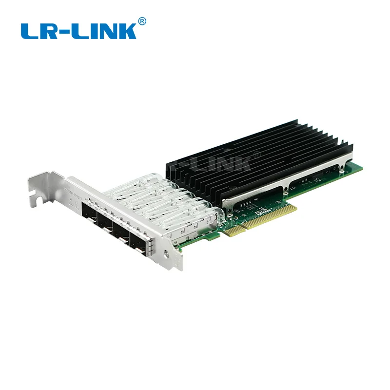  LREC9804BF-4SFP + INTEL XL710 чипсет четырехпортовый 10Gigabit Ethernet волоконно-оптический адаптер сетевой карты